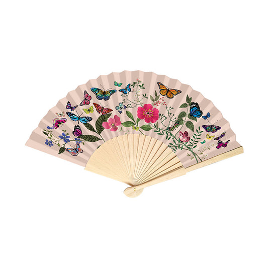 Solfjäder med fjärilar Cartes d'Art