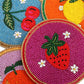 Coasters glasunderlägg frukter 4-pack