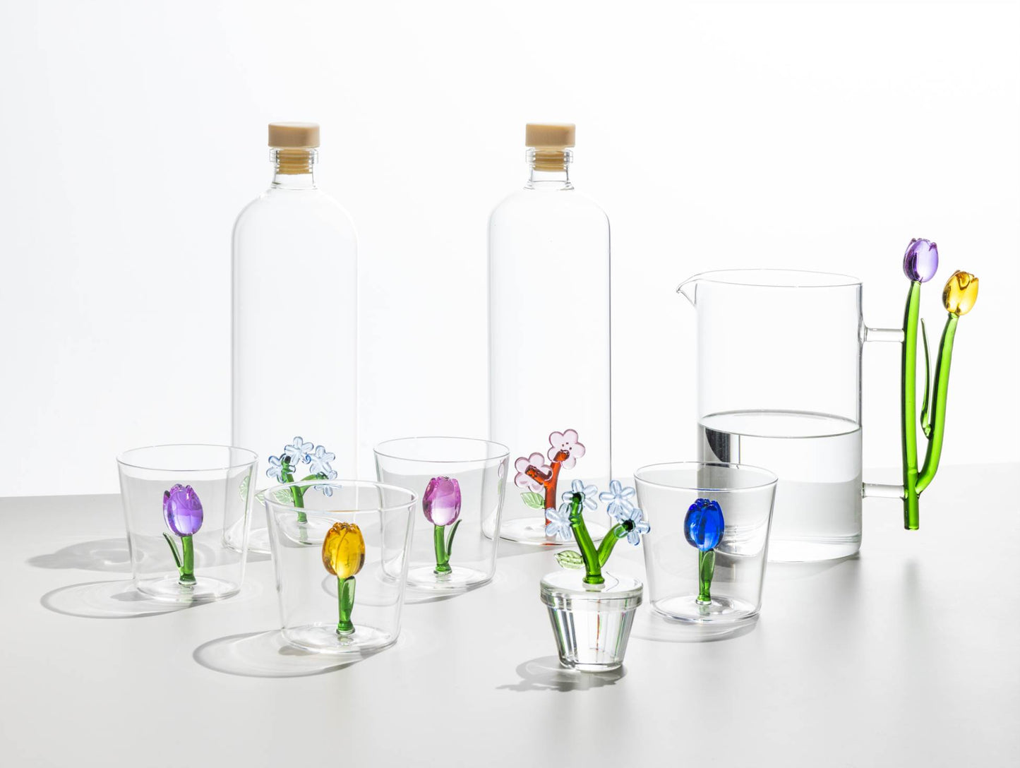 Kanna i glas Tulpaner