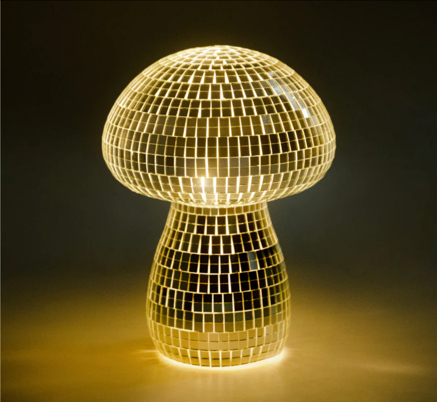 Lampa svamp disco liten