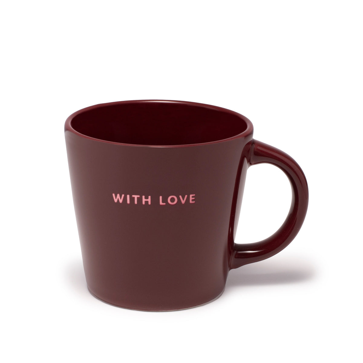 Mugg WITH LOVE Burgundy