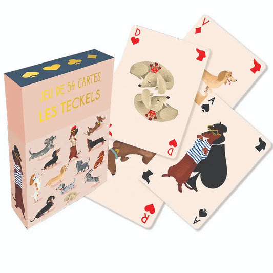 Spielkarten Dackel Cartes d'Art