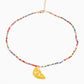 Halsband pärlor och citron