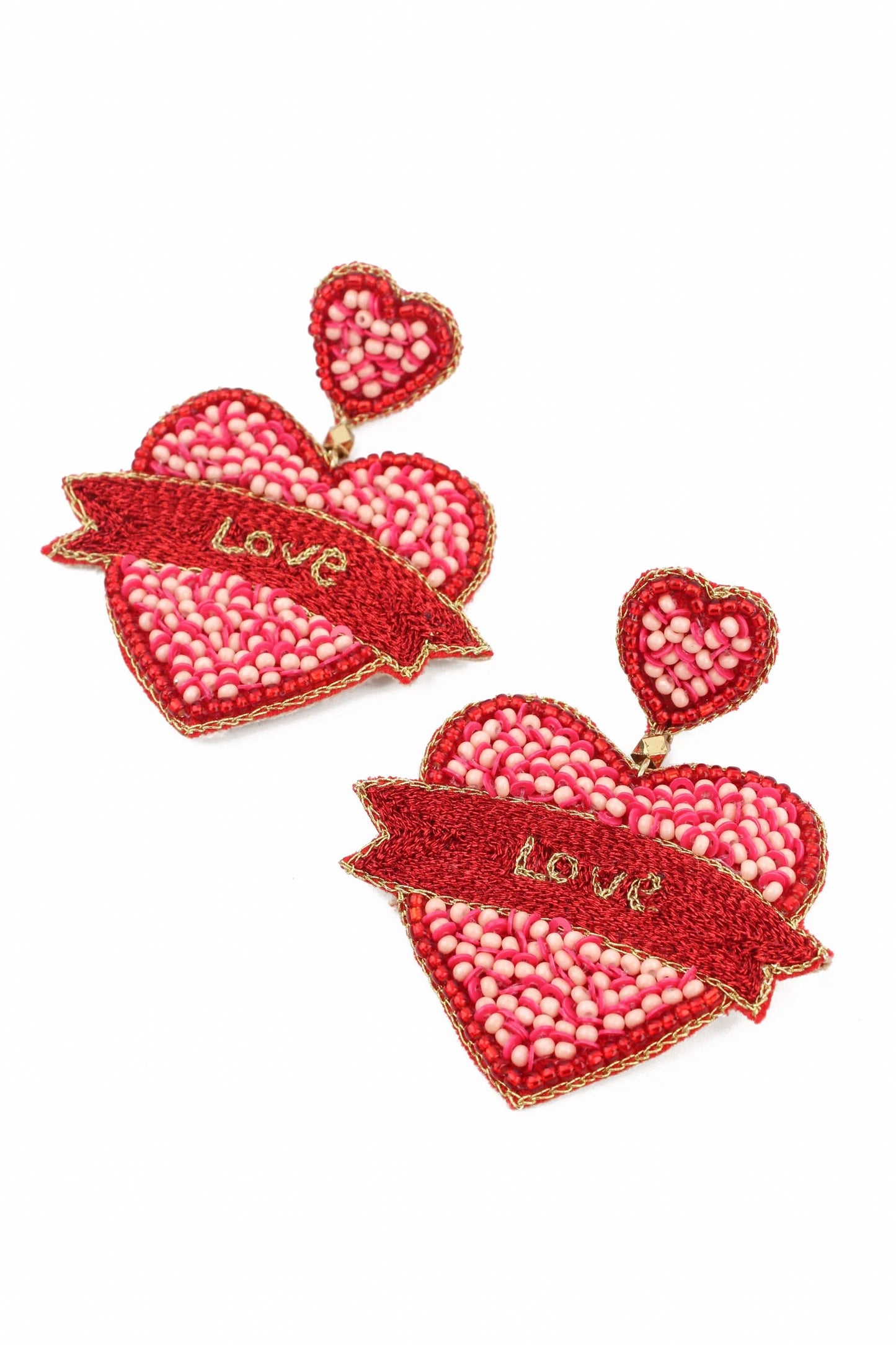 Örhängen Big heart Love