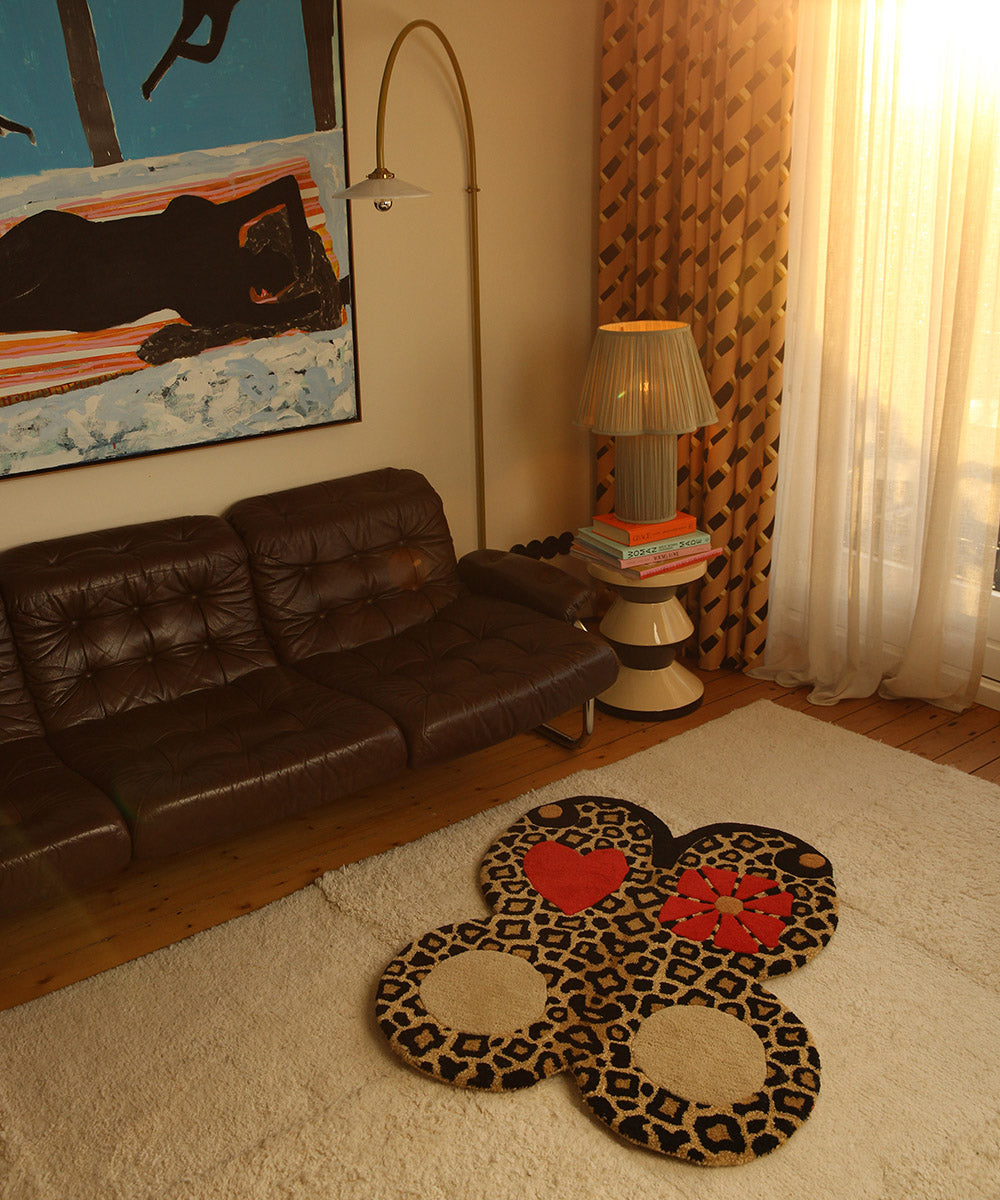 Loony Leopard Butterfly matta