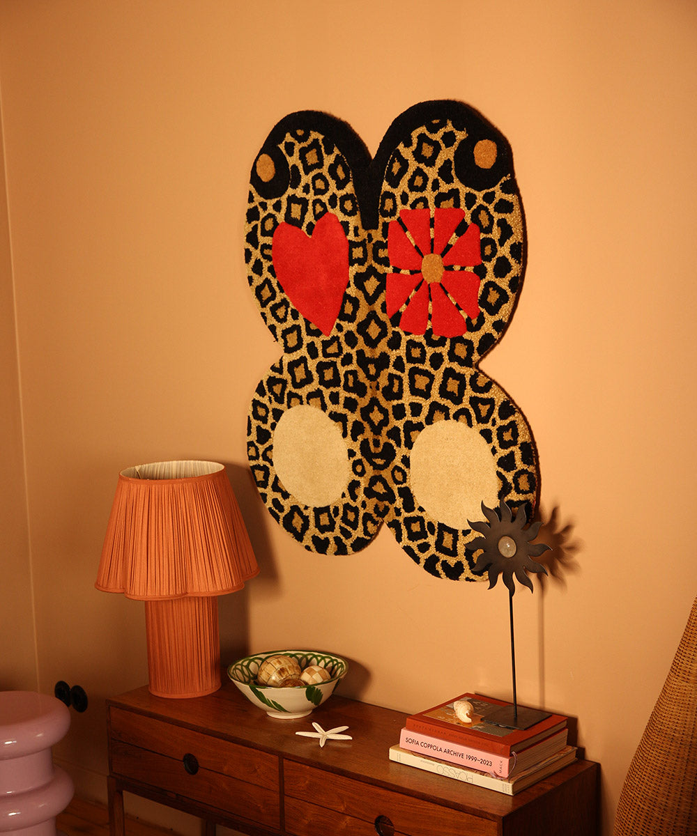 Loony Leopard Butterfly matta
