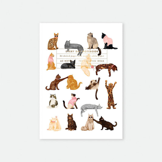 Anteckningsbok Meow katter