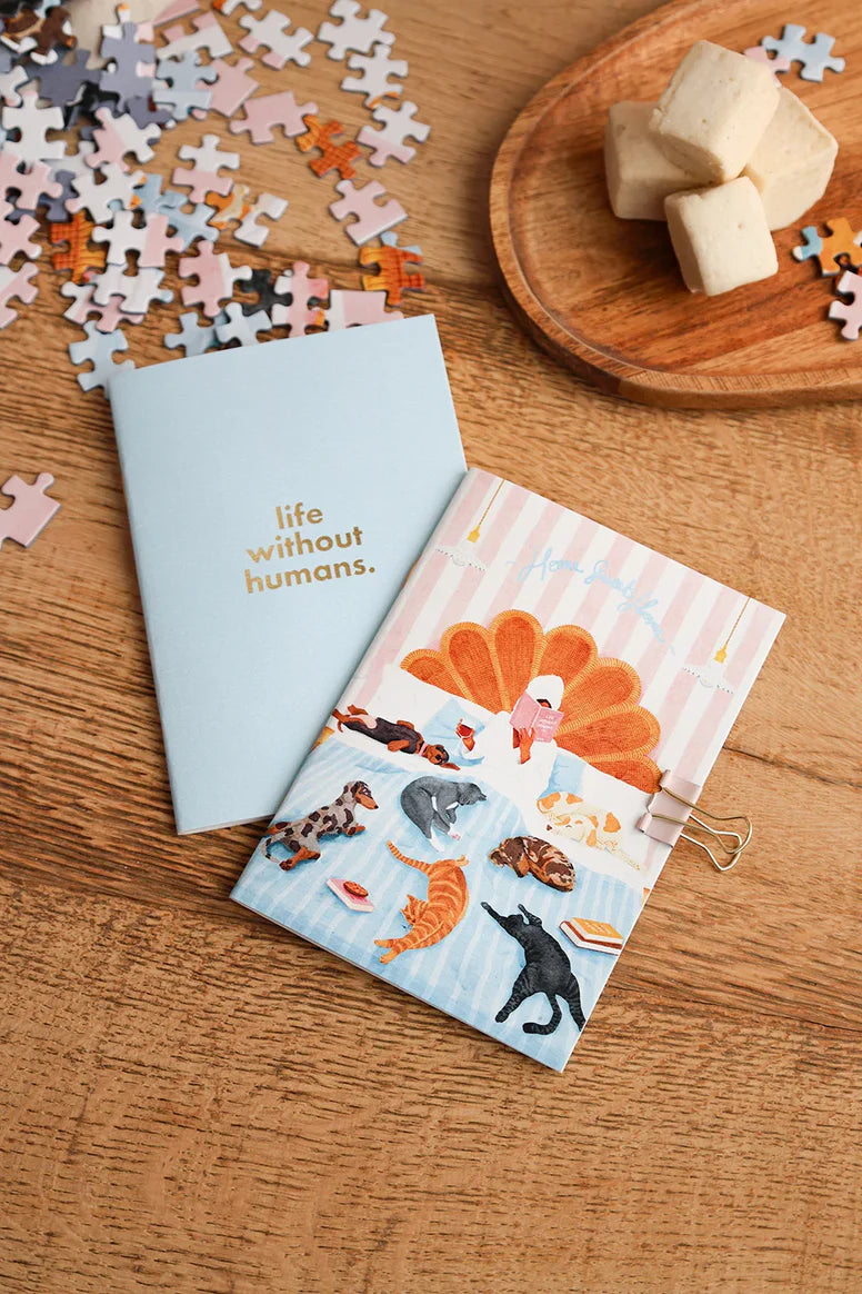 Anteckningsböcker hundar och katter 2-pack