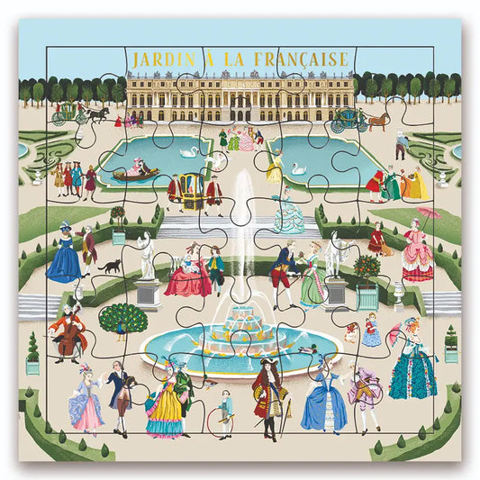 Pusselkort fransk park Cartes d'Art