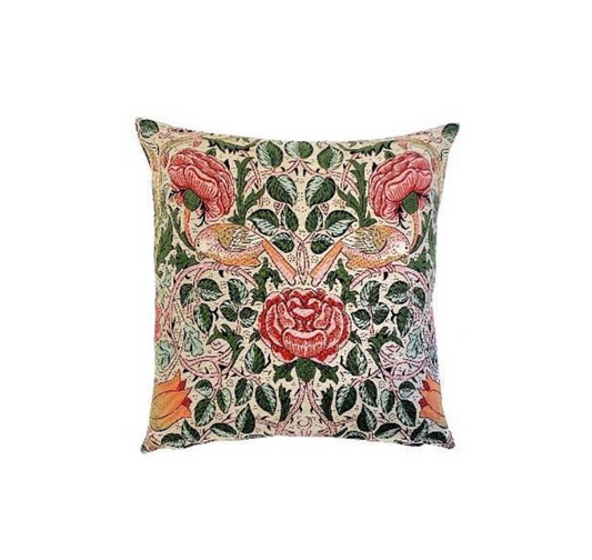 Kudde William Morris Peony & Birds