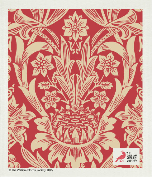 Disktrasa William Morris Sunflower red