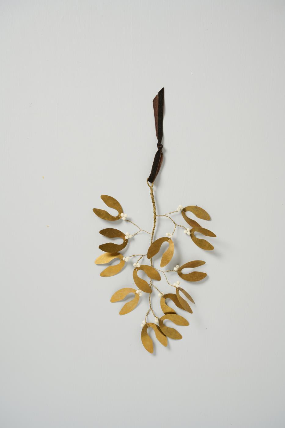 Mistel med pärlor hänge stor