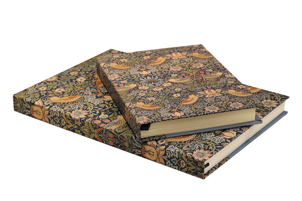 Anteckningsbok A5 William Morris Strawberry Thief