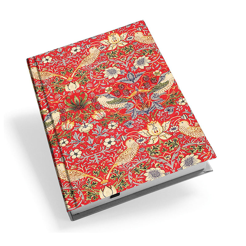 Anteckningsbok William Morris Strawberry Thief