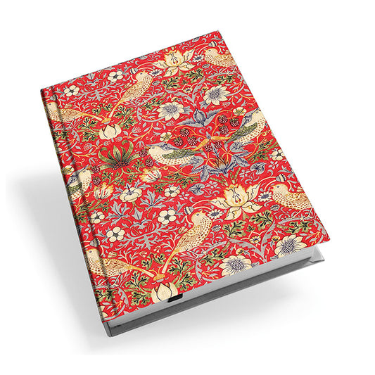 Anteckningsbok William Morris Strawberry Thief
