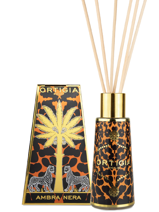 Ortigia Sicilia Doftpinnar 200 ml Ambra nera