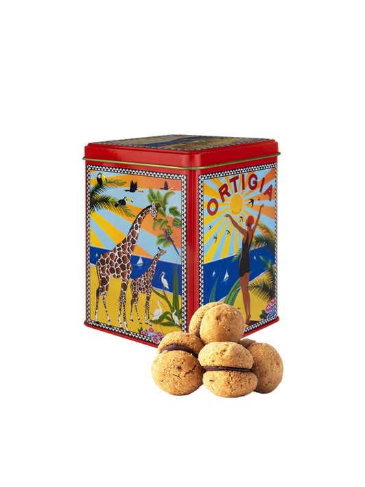 Ortigia Sicilia hasselnötkakor i plåtburk
