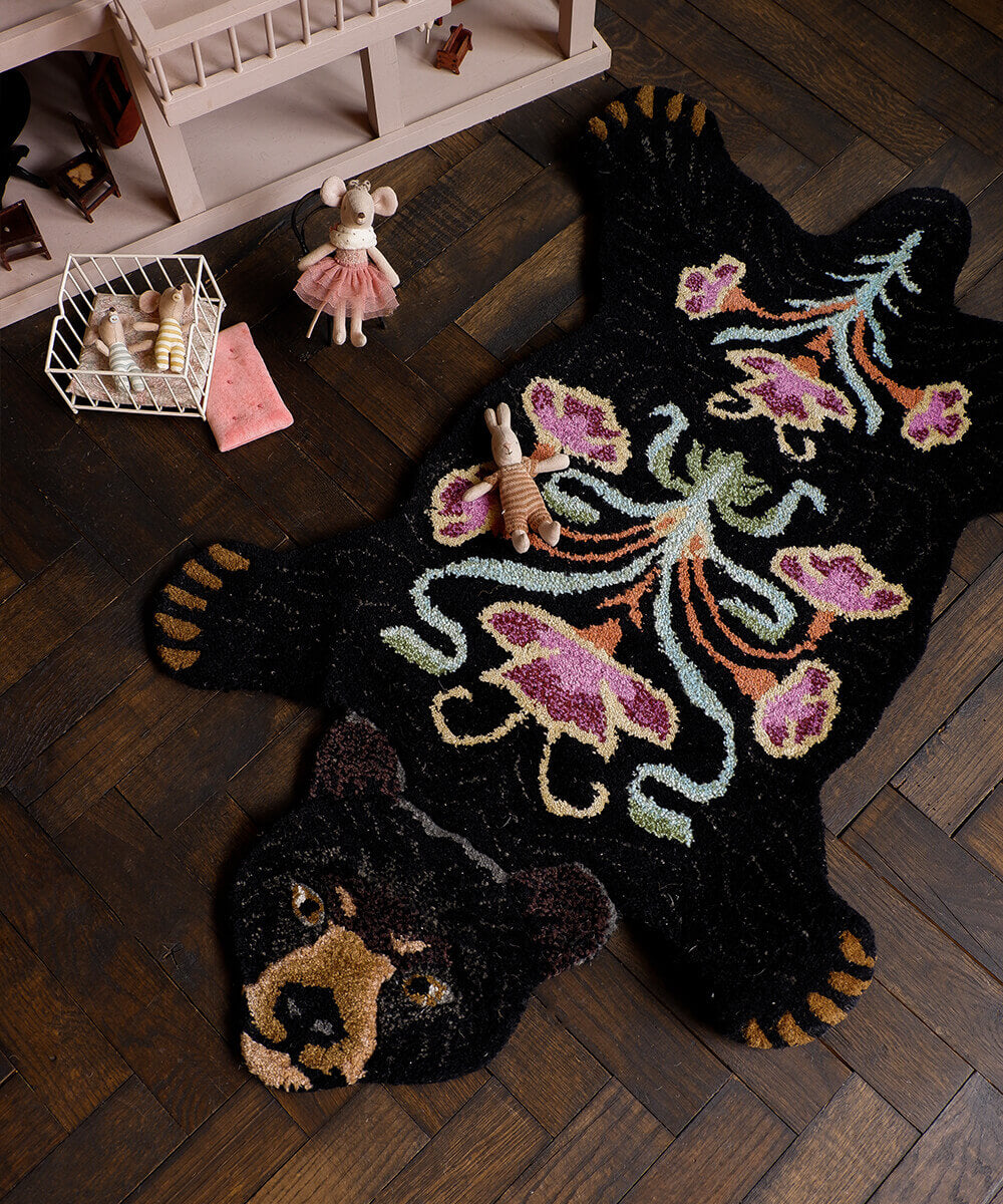 Blooming Bear matta - två storlekar