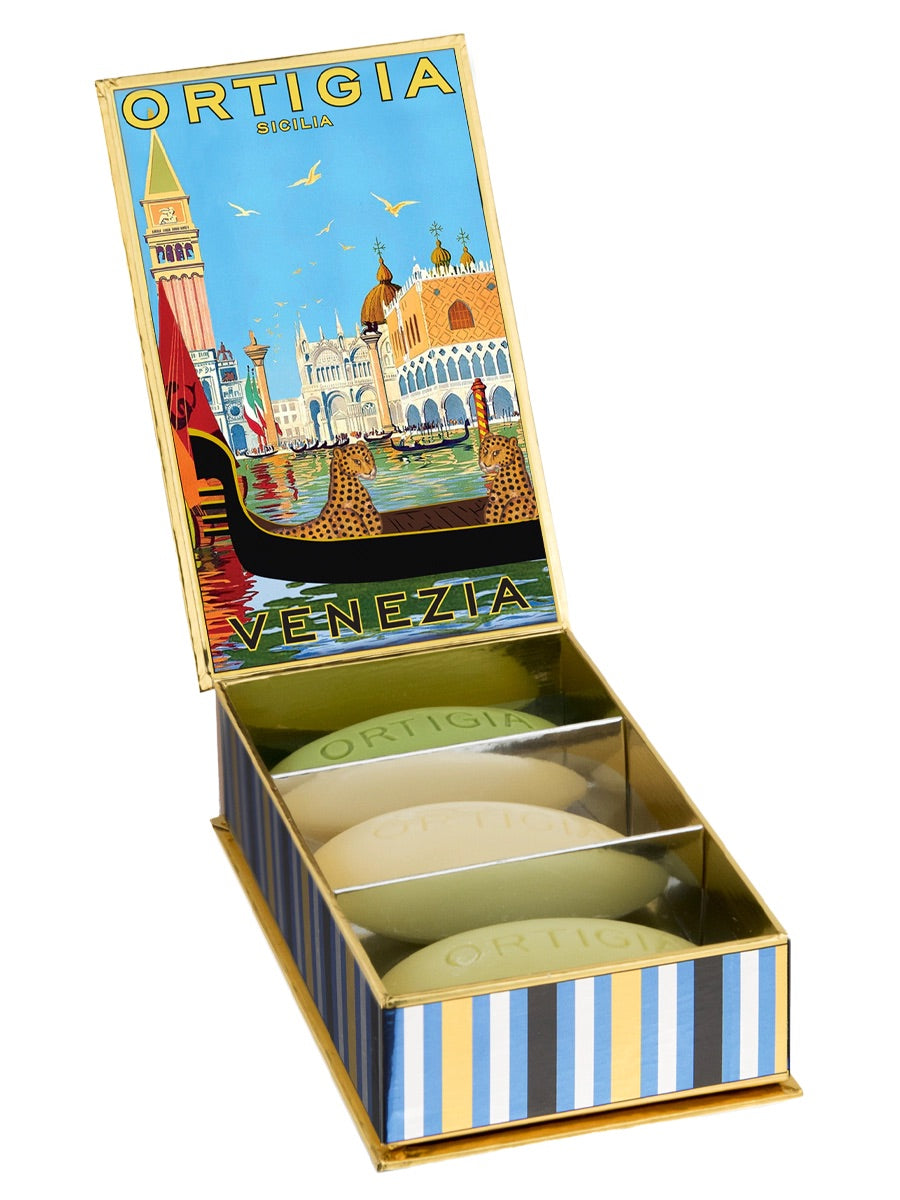 Ortigia Sicilia 3 x tvålar Venedig