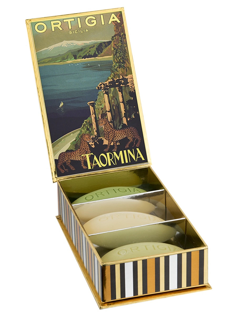 Ortigia Sicilia 3 x tvålar Taormina