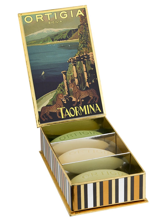 Ortigia Sicilia 3 x tvålar Taormina