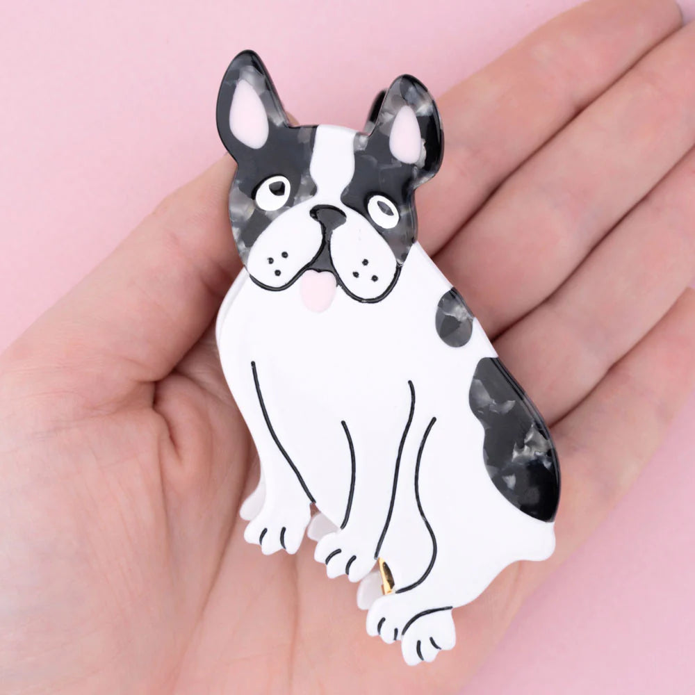 Coucou Suzette hårklämma Fransk Bulldog