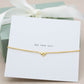 Armband i guld bee your self