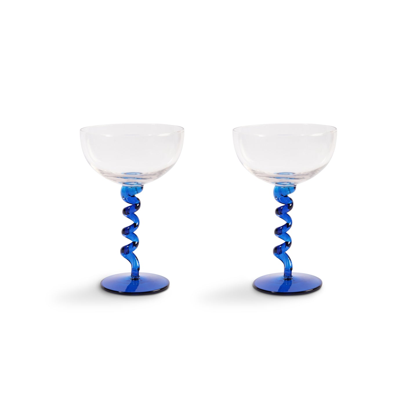 Glas coupe spiral 2-pack