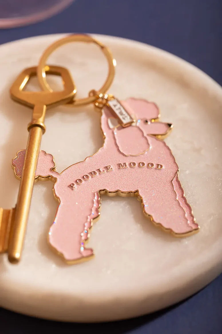 Nyckelring Poodle mood