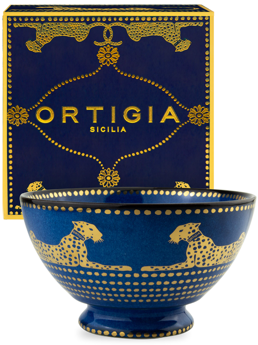 Skål Spotty Ortigia blå