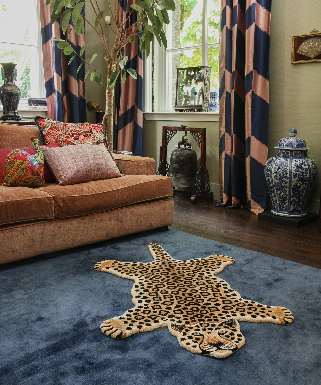 Leopard matta - två storlekar