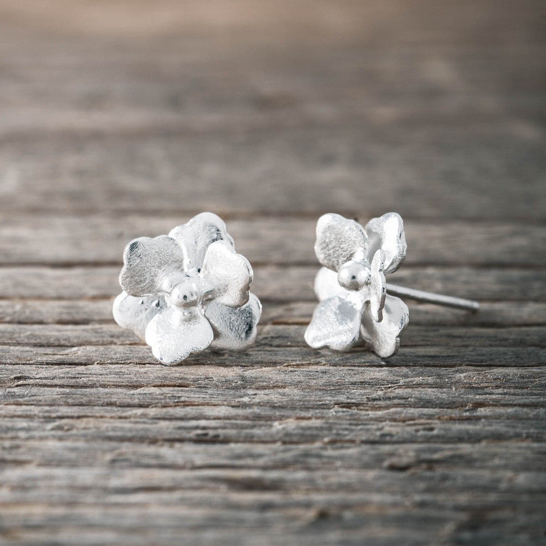 Ohrringe aus Silber Bloom & Shine