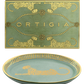 Ovalt fad Ortigia grøn