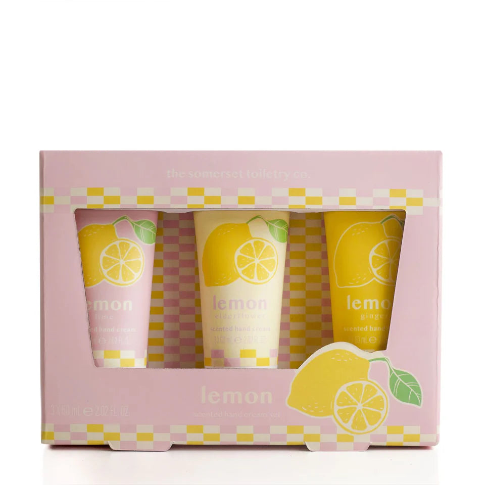 Handkräm Lemon 3x60 ml
