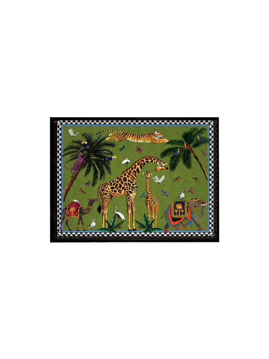 Bricka Ortigia Sicilia Flying Tiger green