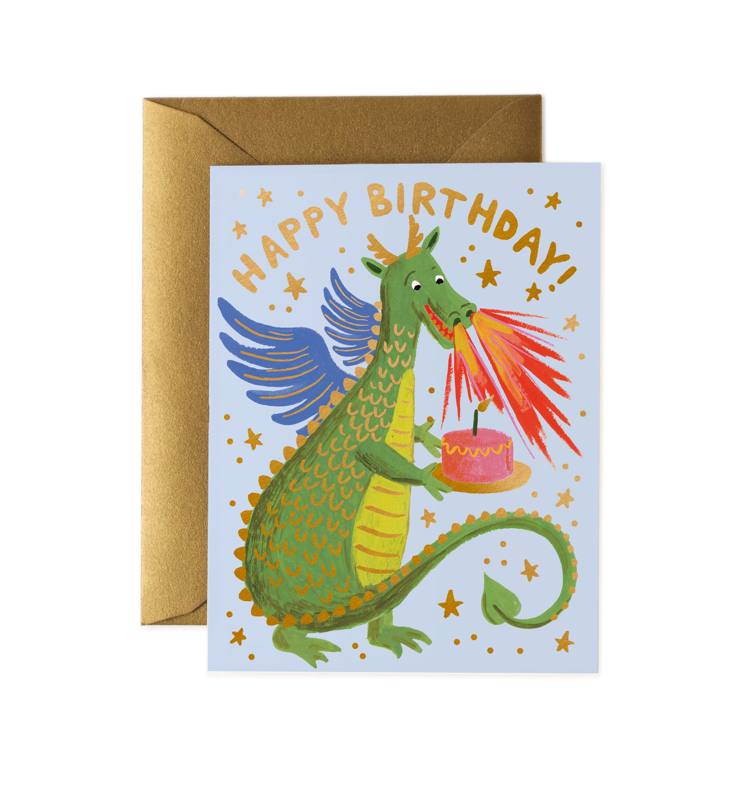 Födelsedagskort drake