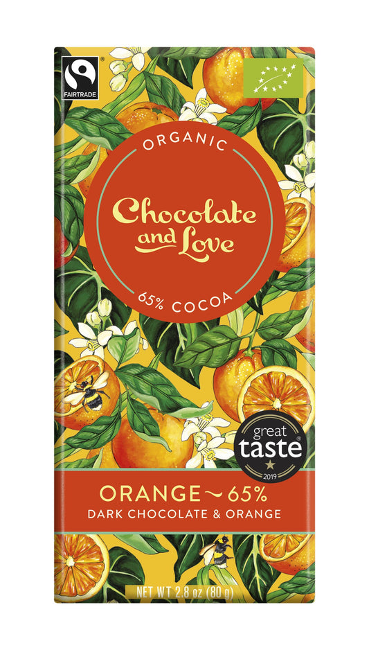 Choklad Mörk 65% apelsin